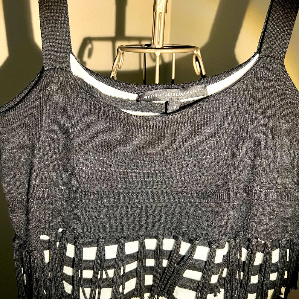 White House Black Market striped shirt